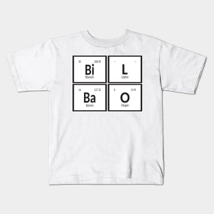 Bilbao Periodic Table Kids T-Shirt